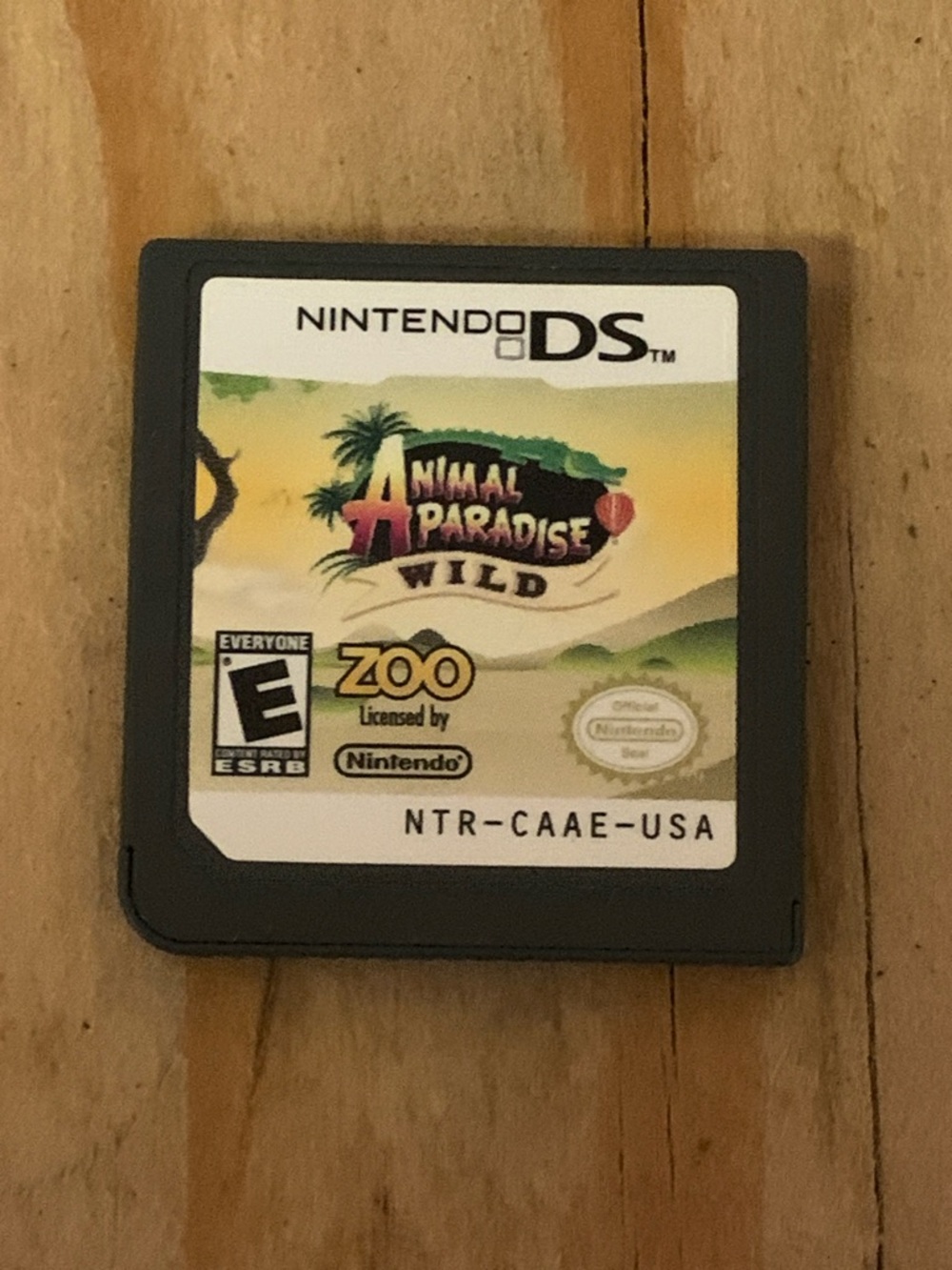 Nintendo DS Animal Paradise Wild (Black) - cartridge only